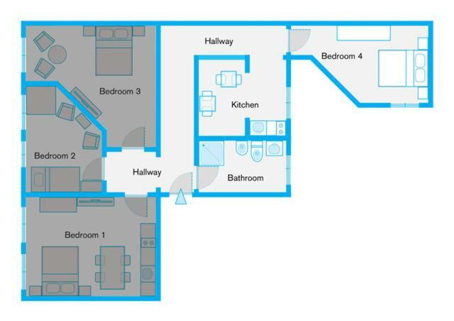 Mit 4 Zimmern Im Zentrum Gasthof Berlin