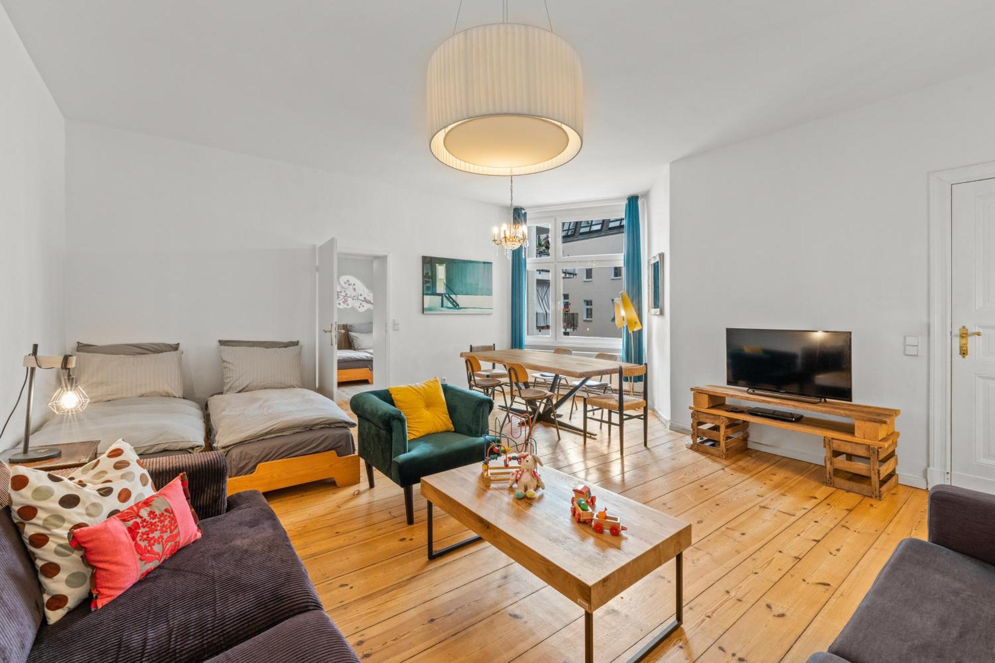Lägenhet Wilhelmshavener 3br In Downdown Moabit
