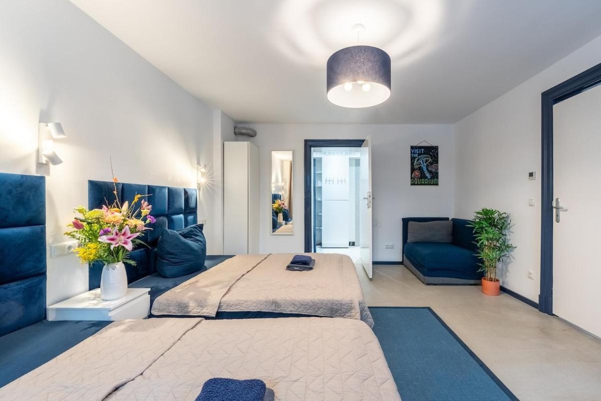 Stylish 2 Bath R Bergmannkiez, Kreuzberg Lägenhet *