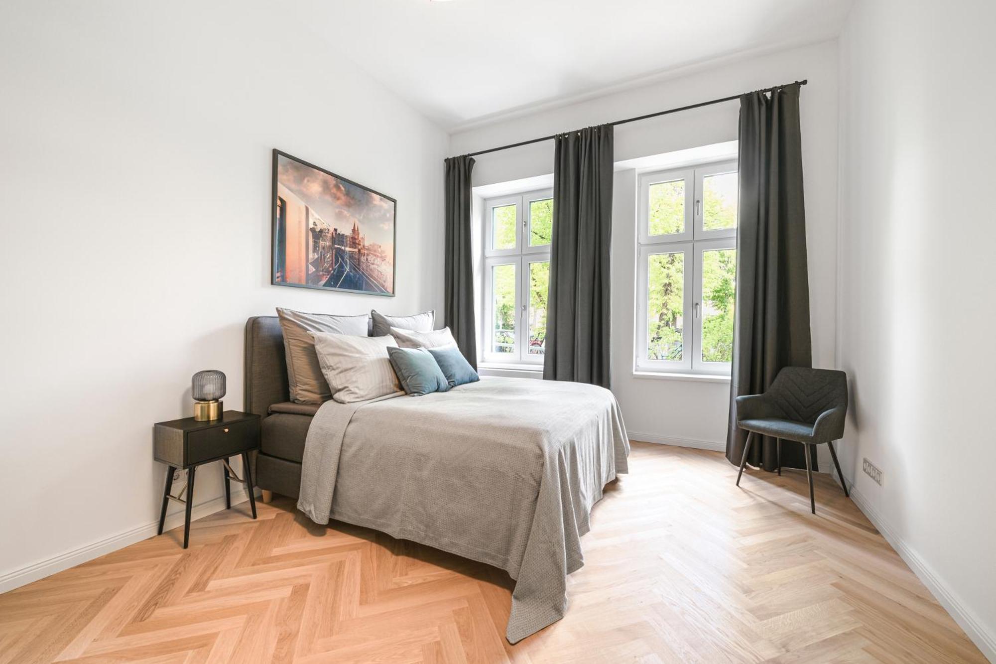 Apartment The Bornholmer - 2 Schlafzimmer Ein Whzimmer, Gruppen- & Familienfreundlich Bis 8 Personen *