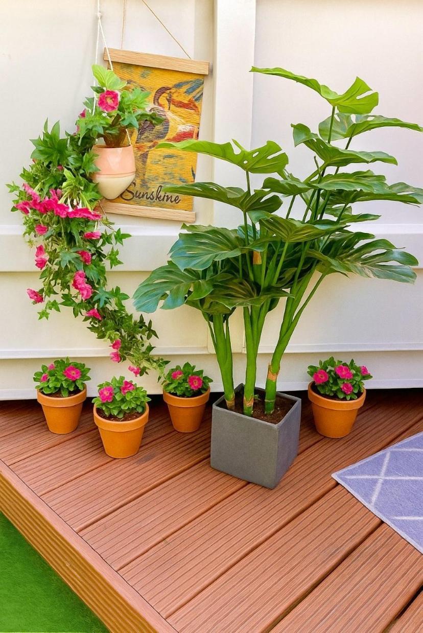 Designer Tiny House With Wraparound Sun Terrace & Garden Lounge Lägenhet *