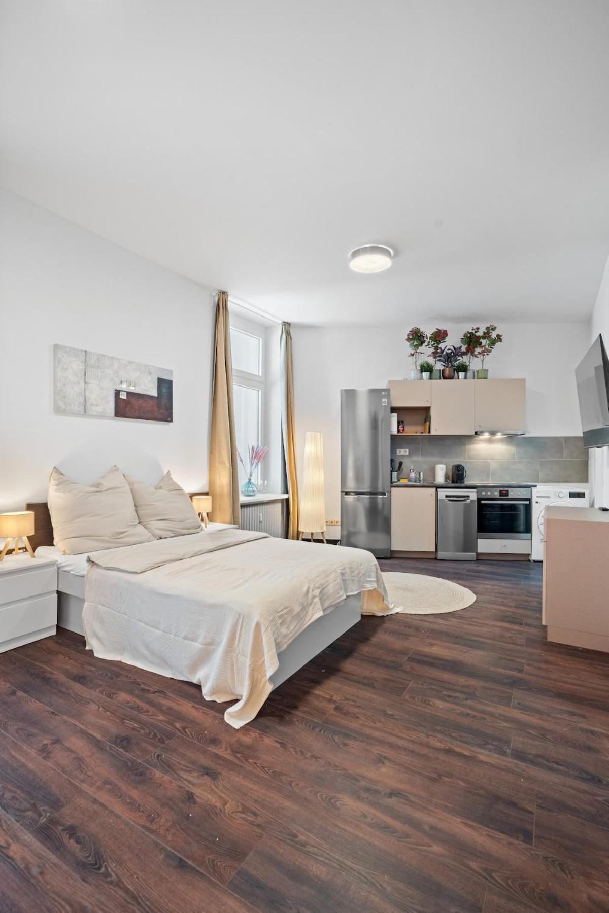 Loftly 5min Zu Fuss Charite - 45m2 - Self Check-in - 300mbit Apartment *