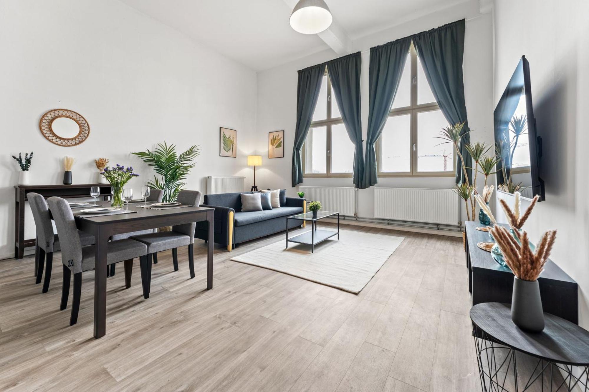 Mint Ueber Der Stadt Parken Kueche Wifi Appartement *