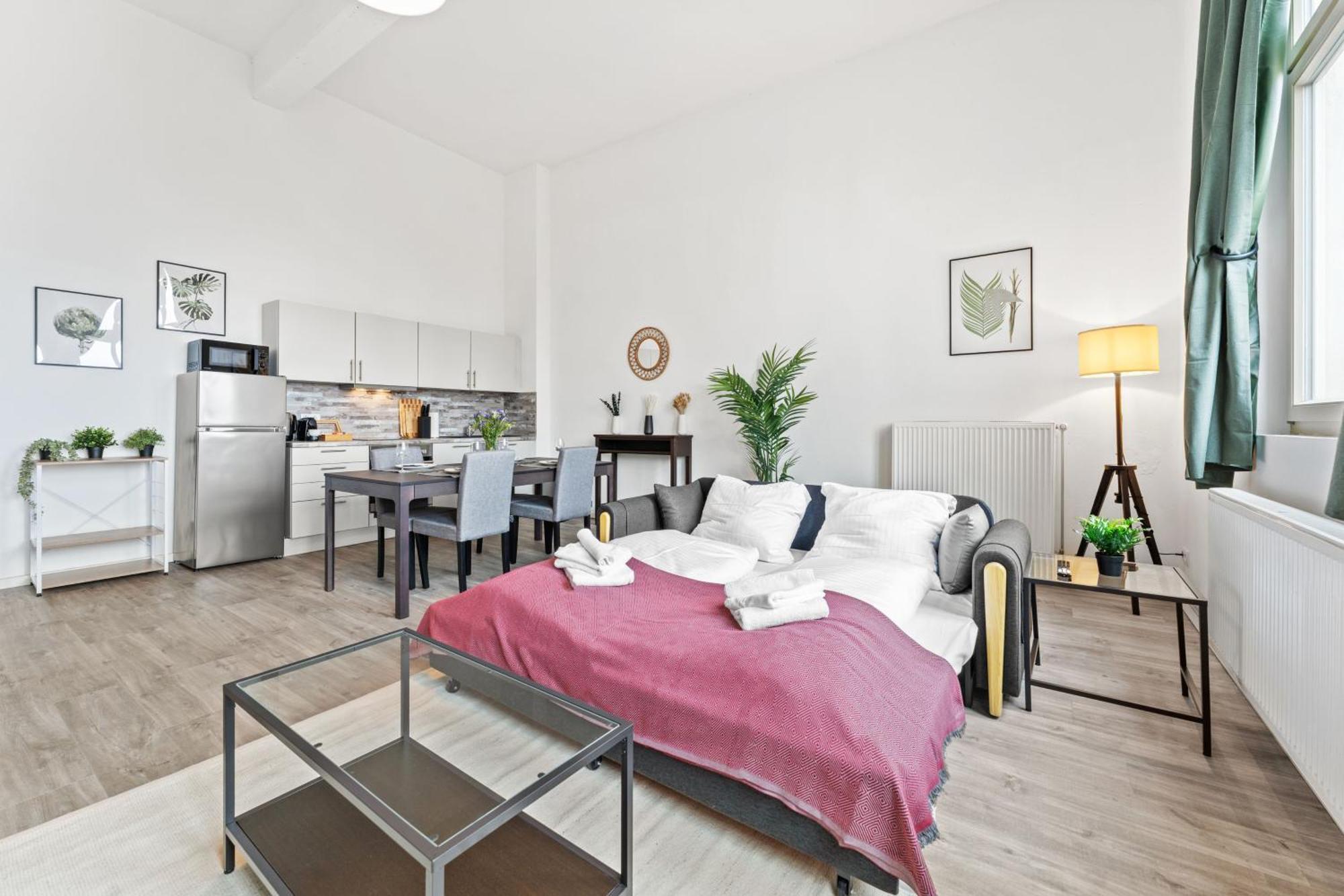Appartement Mint Ueber Der Stadt Parken Kueche Wifi Berlin