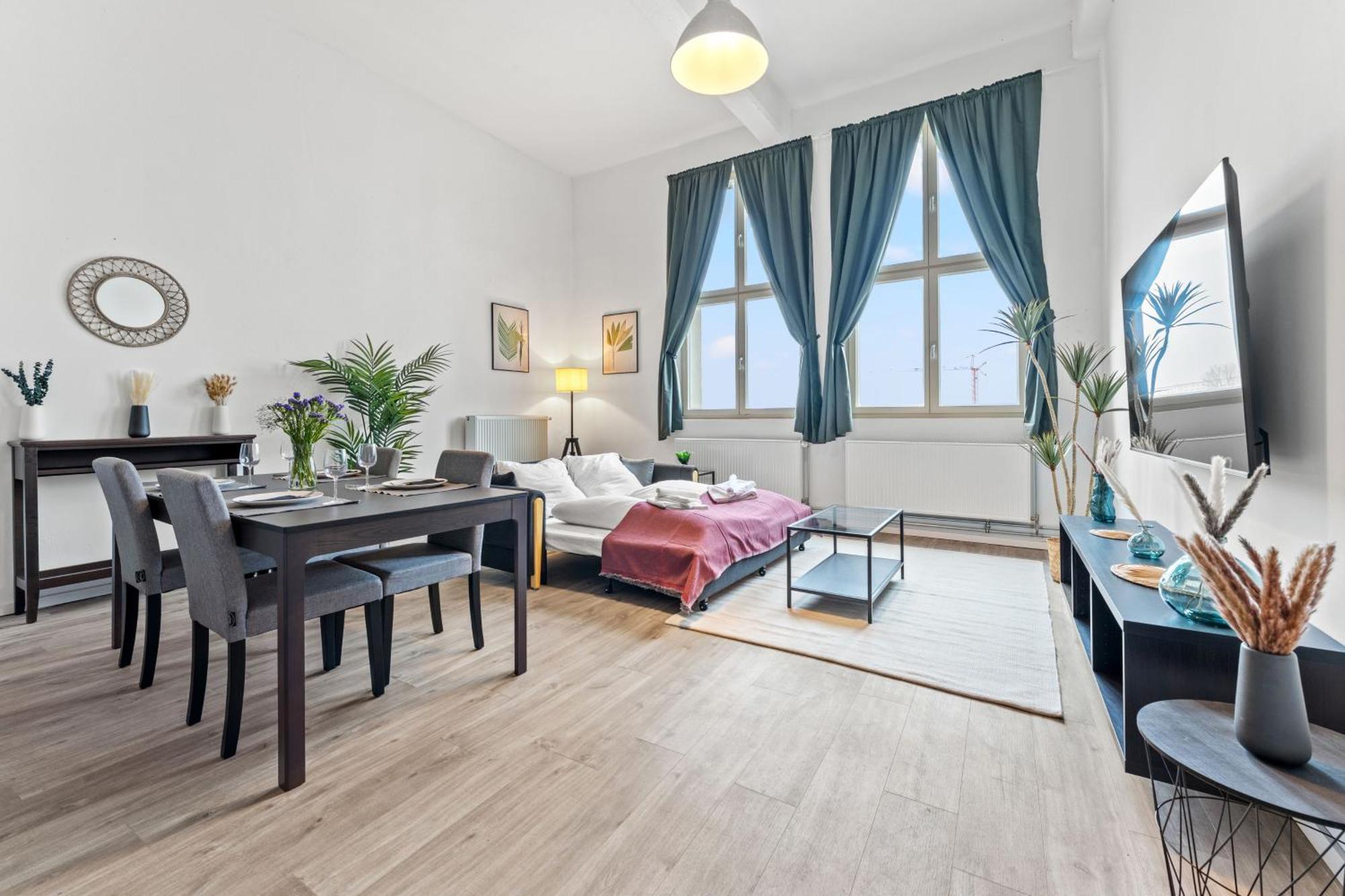 Appartement Mint Ueber Der Stadt Parken Kueche Wifi