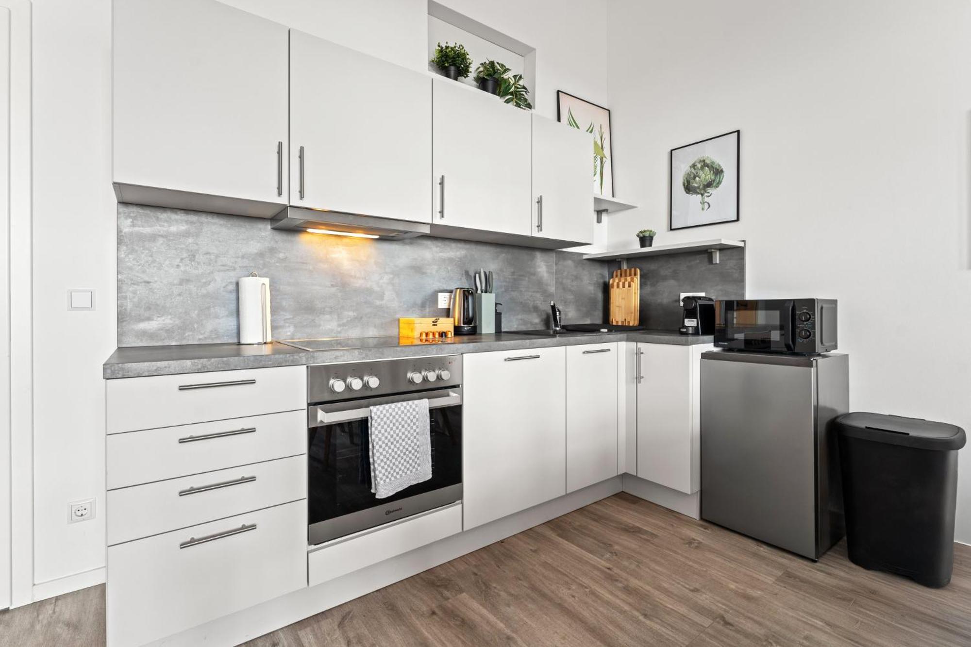 Mint Ueber Der Stadt Parken Kueche Wifi Appartement
