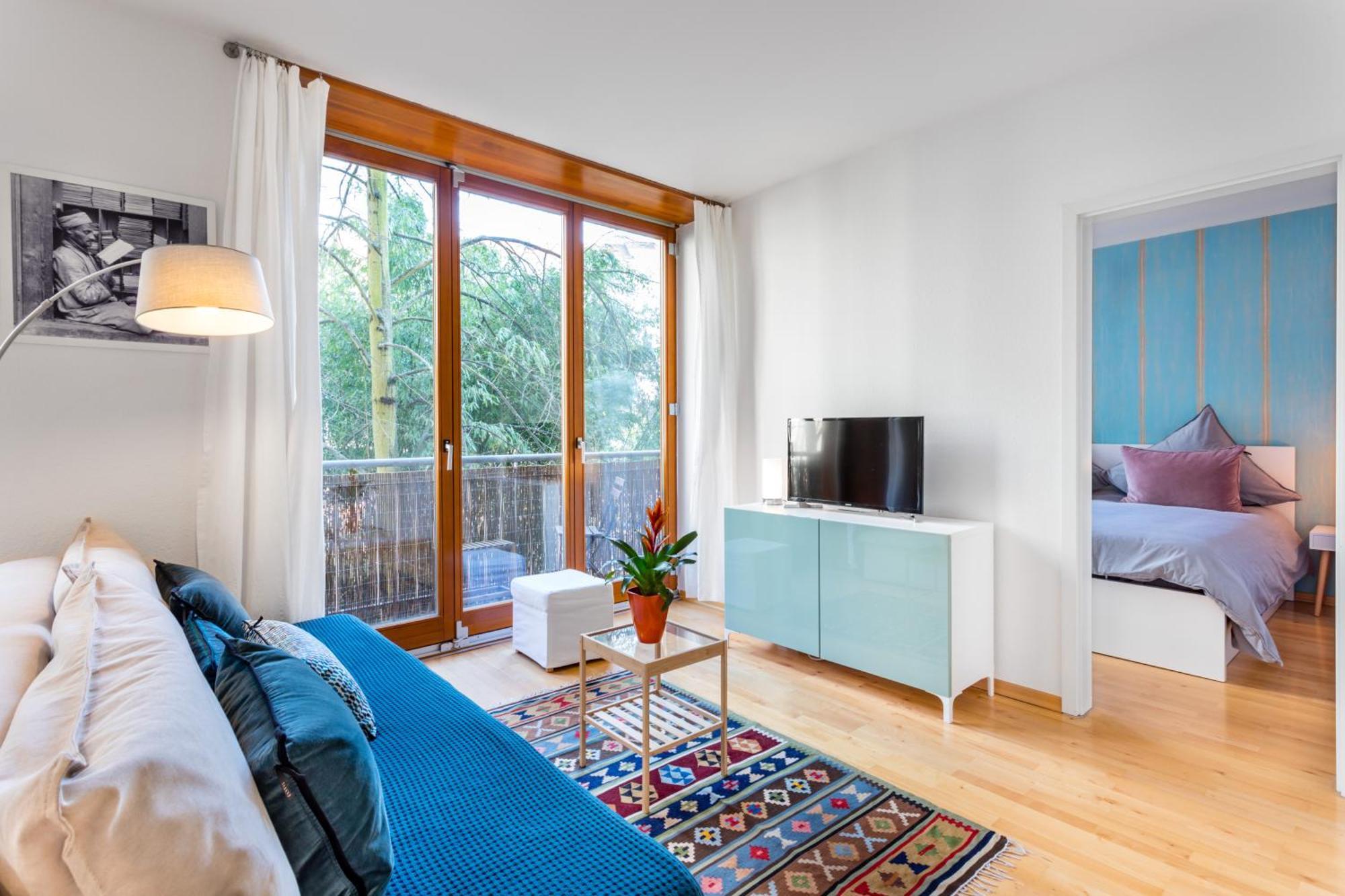Apartment Thezion, Lovely 1 Bedroom Up To 3 *
