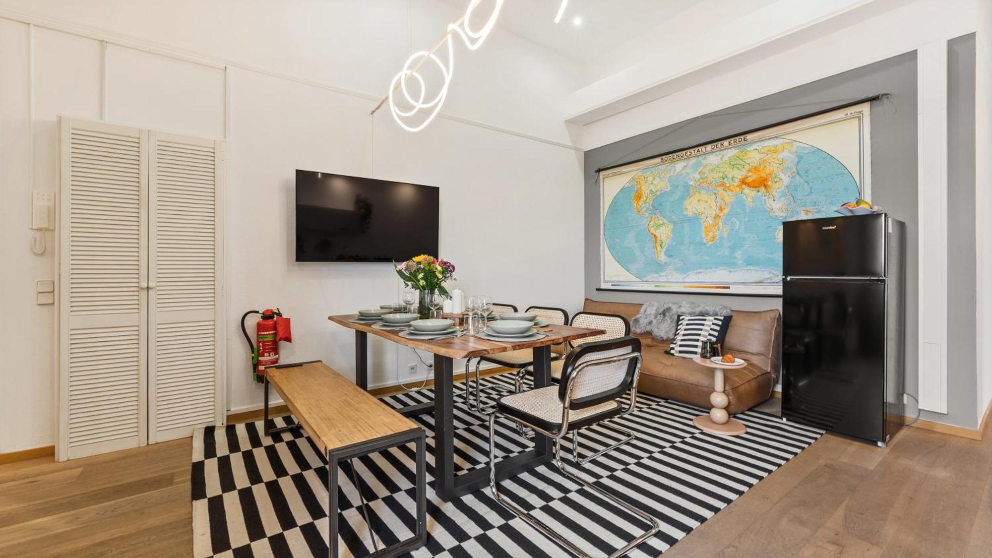 Apartment Urban Loft - 180 Skyline Balkon - 2 Sz - Hbf *