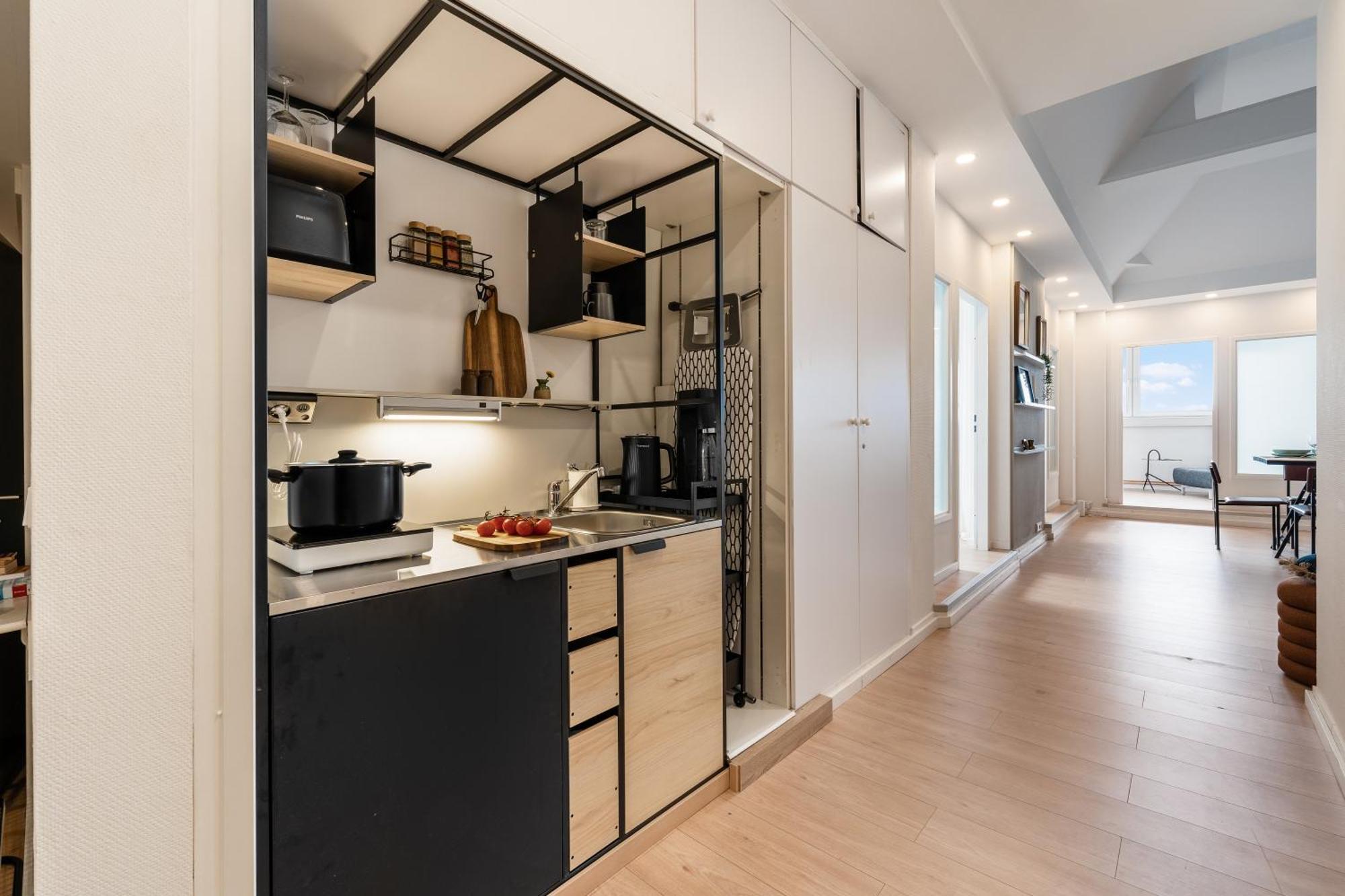 Big Urban Loft - Bis Zu 20 Personen - 180qm - 180 Grad Skyline Balkon