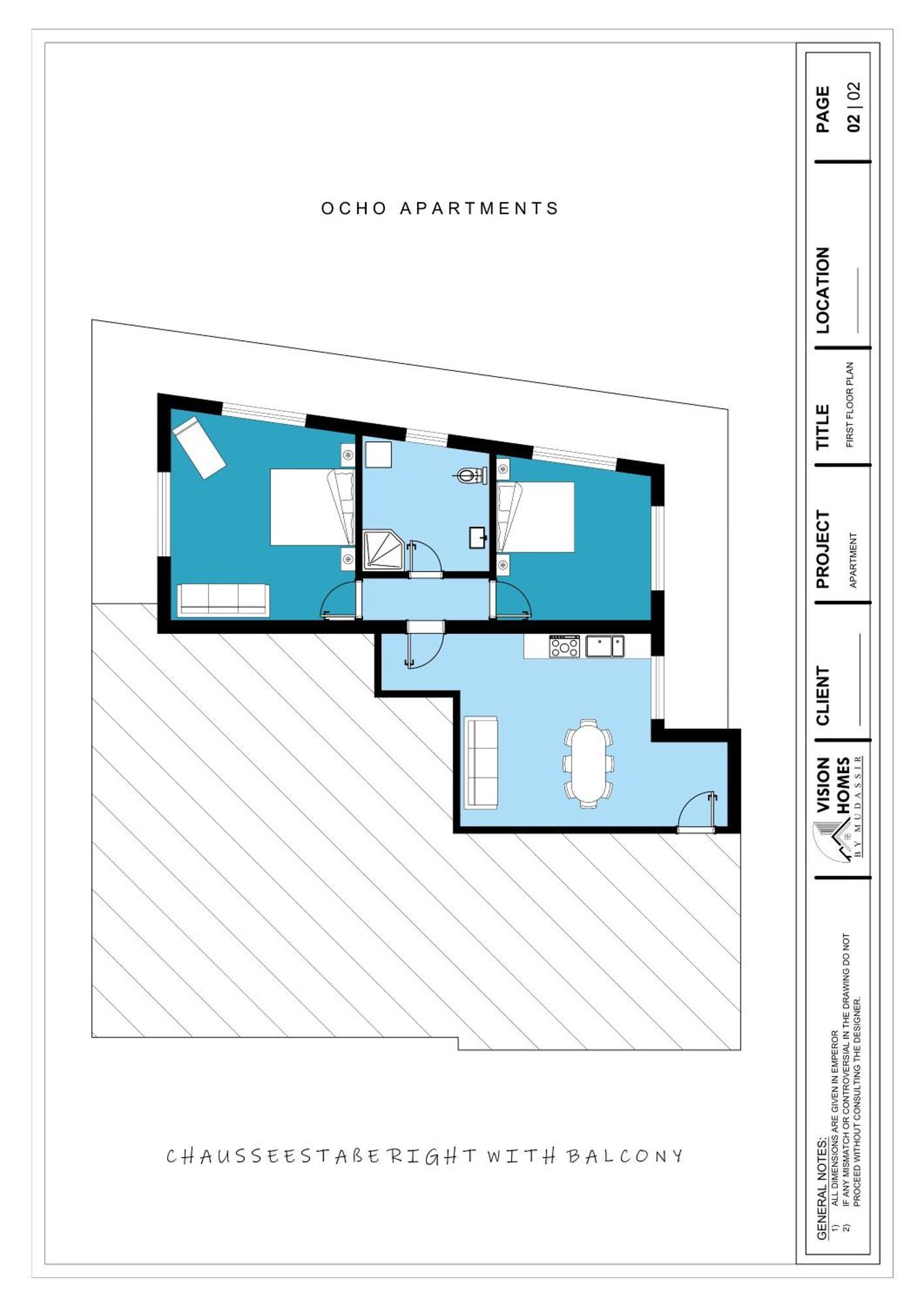 Urban Loft - 180 Skyline Balkon - 2 Sz - Hbf *