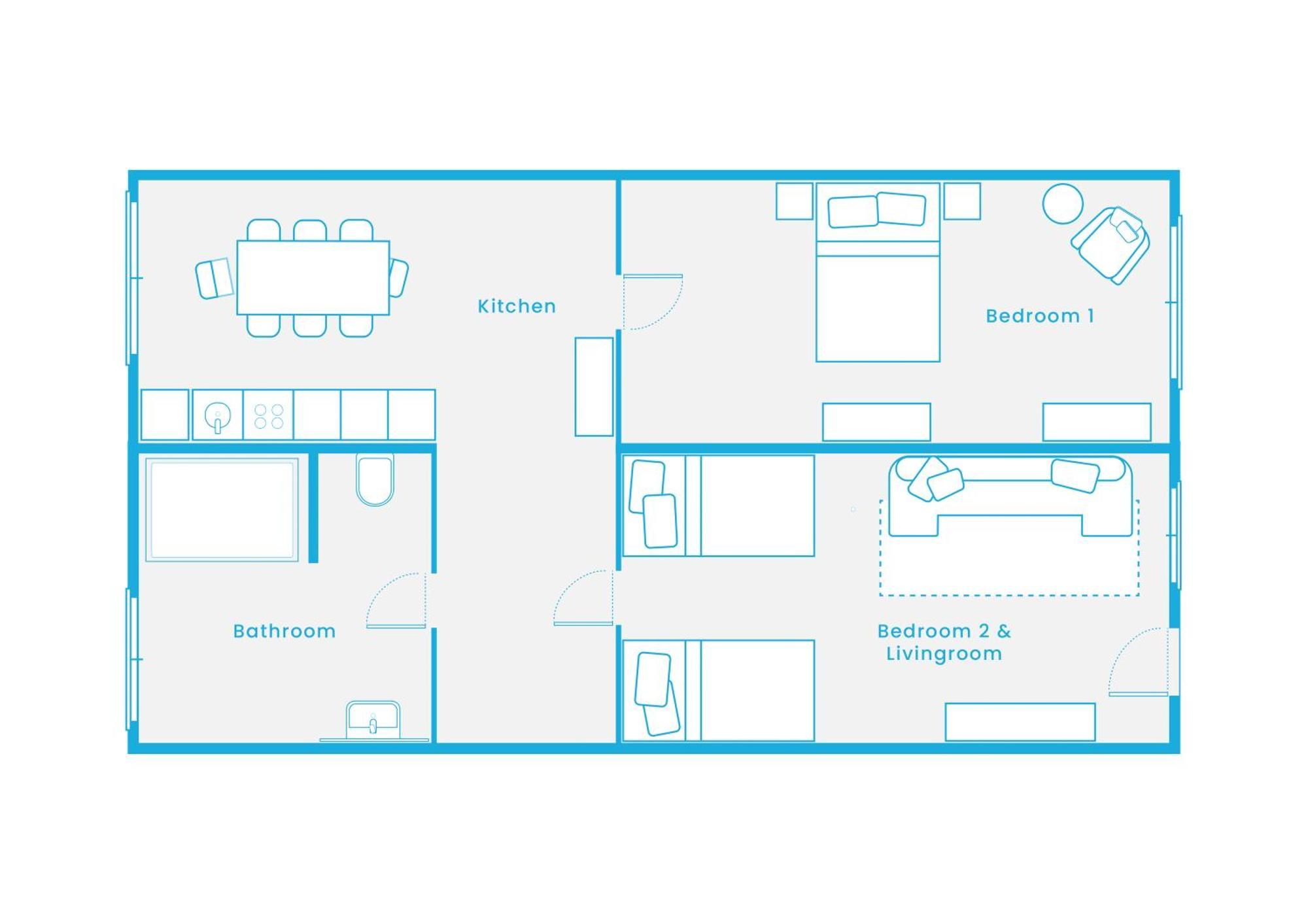 The Rother, Modern 2br In Friedrichshain Up To 4 Ppl