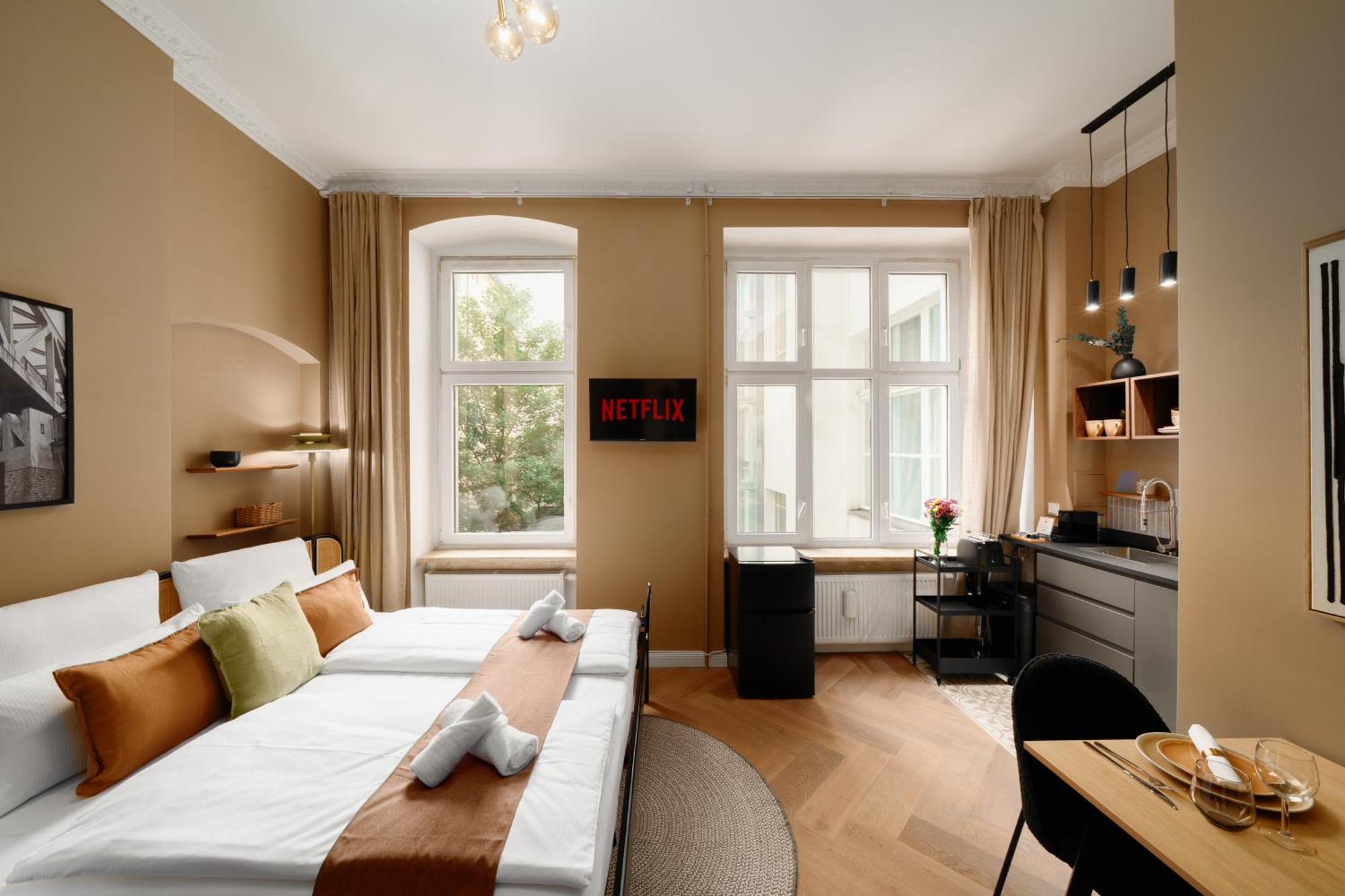 Appartement Homely - Heritage , Kingsize Bed , Kitchen , Wifi *
