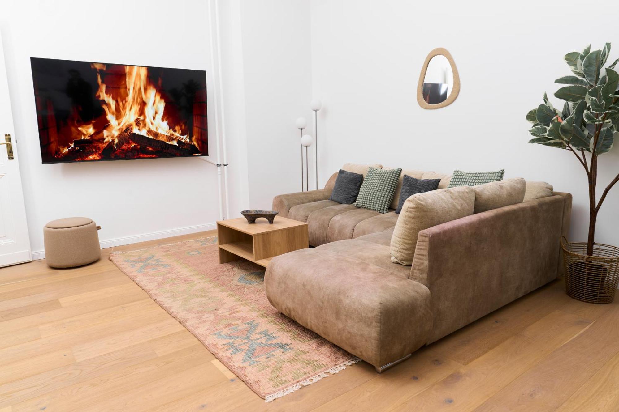 Loftly Kant99 - Zentral - 90m2 - Self Check-in - 300 Mbit Apartment