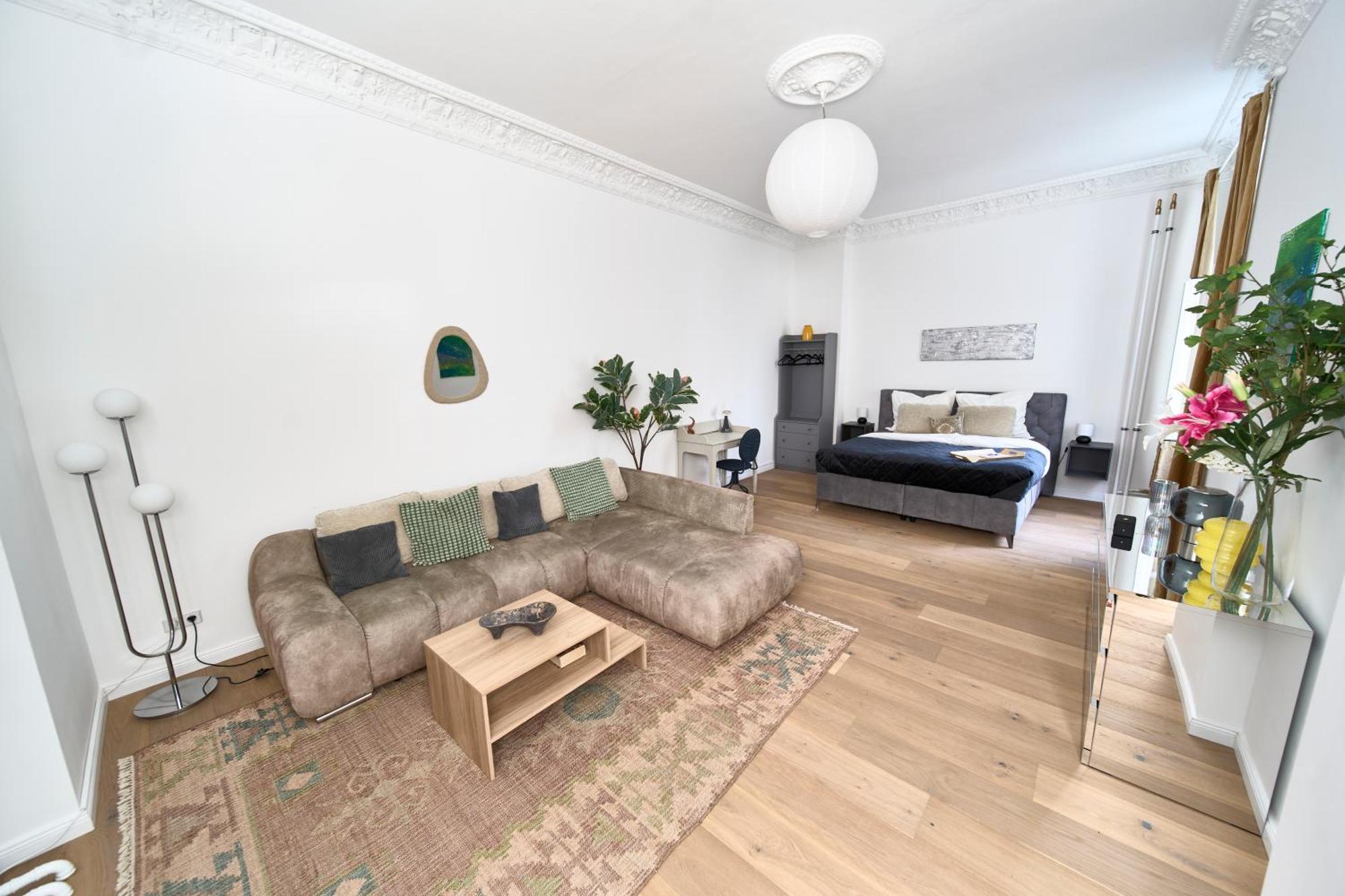 Loftly Kant99 - Zentral - 90m2 - Self Check-in - 300 Mbit Apartment