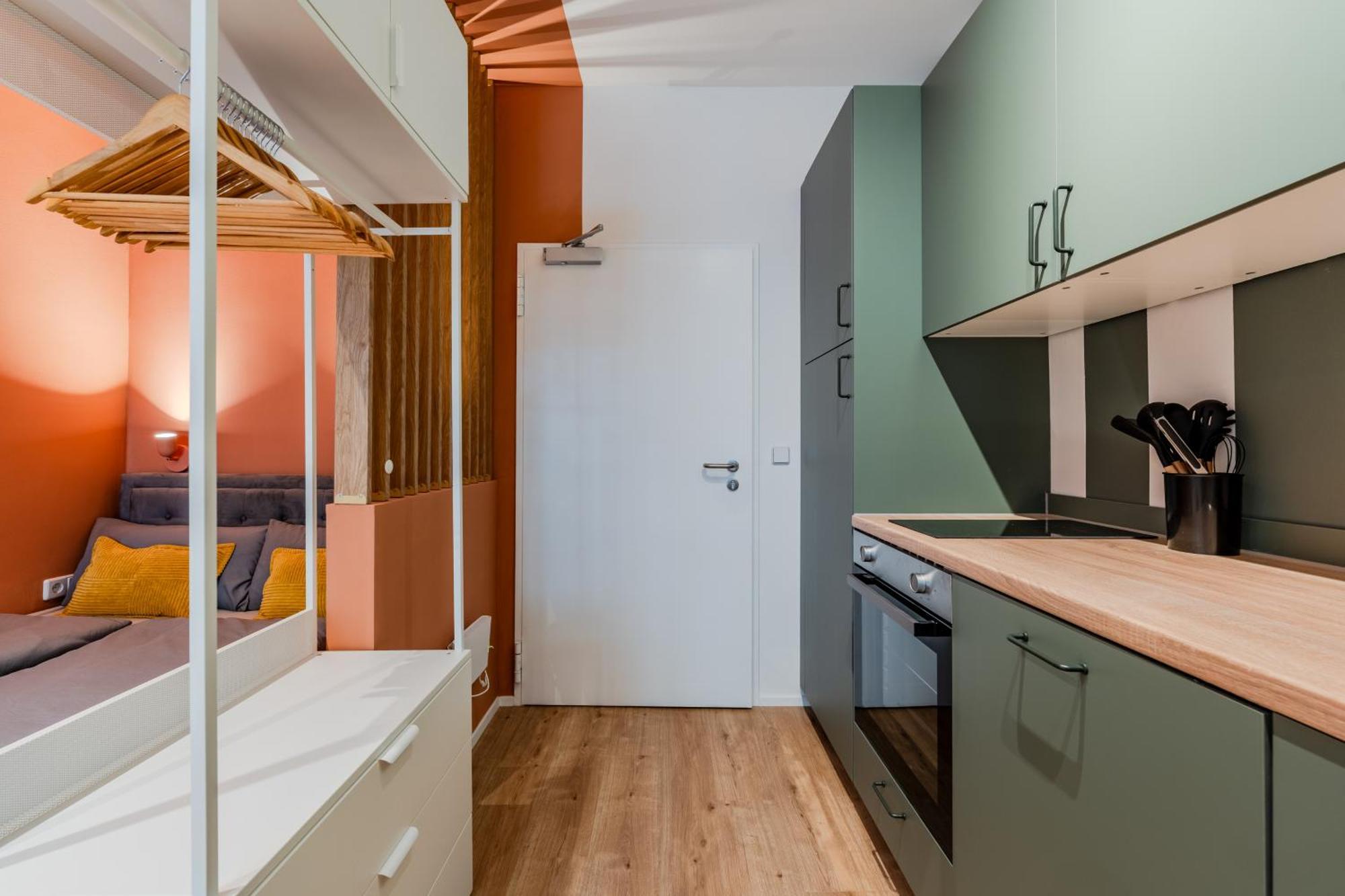 Lejlighed Vibrant Micro-apartment - Cozy, & Self Checkin *