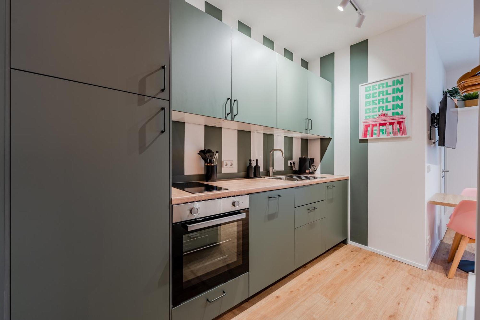 Lejlighed Vibrant Micro-apartment - Cozy, & Self Checkin Berlin