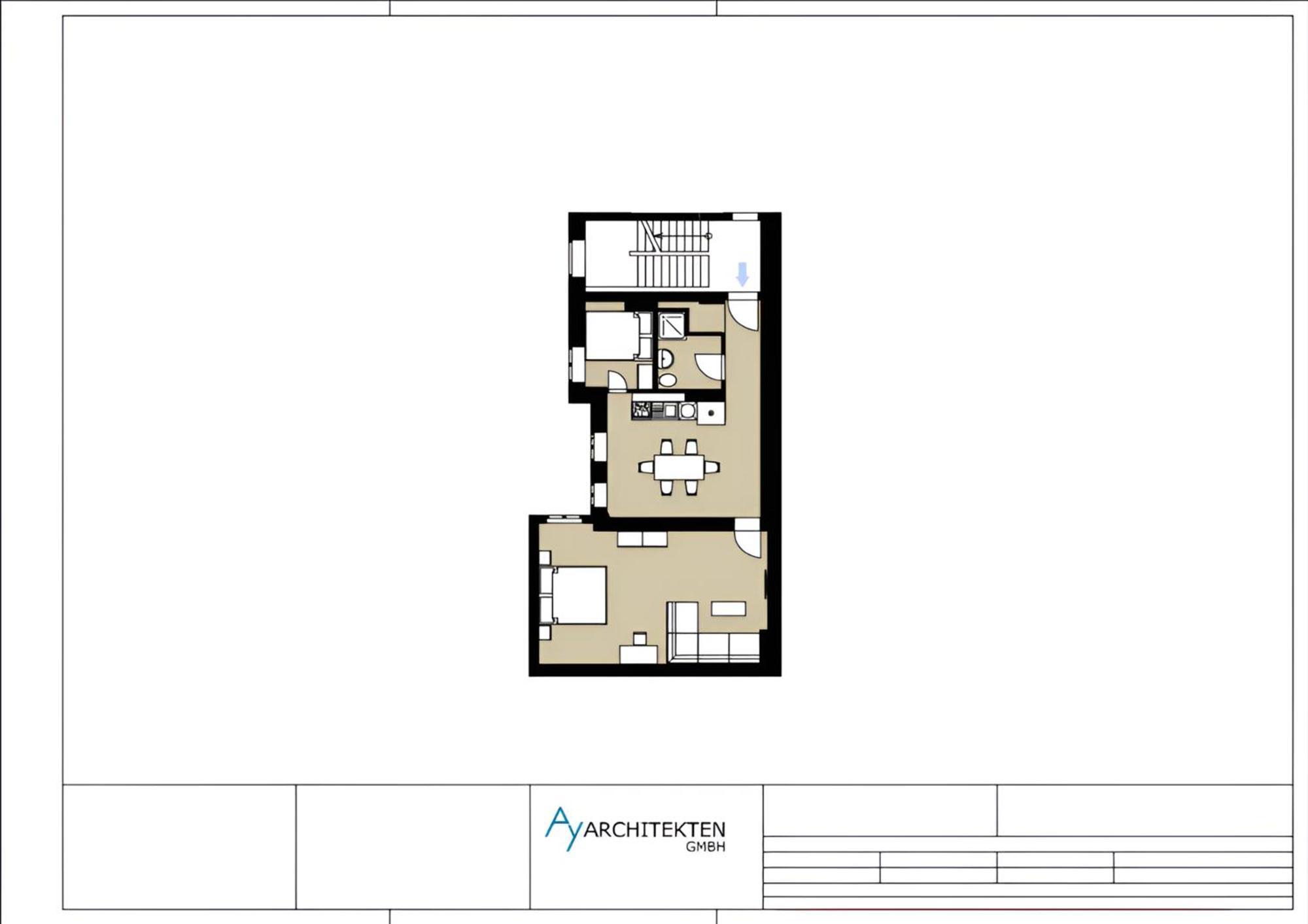 Loftly Kant99 - Zentral - 90m2 - Self Check-in - 300 Mbit Apartment *