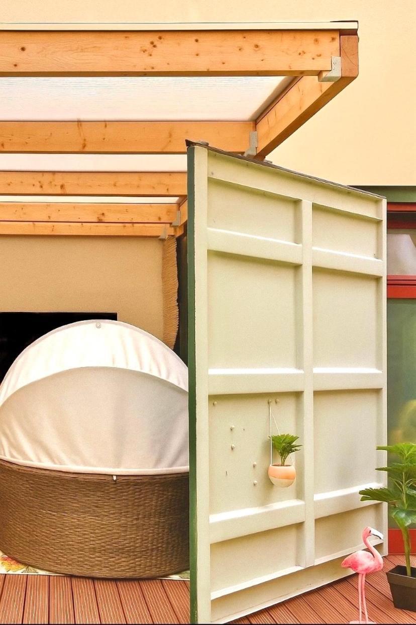 Apartment Designer Tiny House With Wraparound Sun Terrace & Garden Lounge Berlin