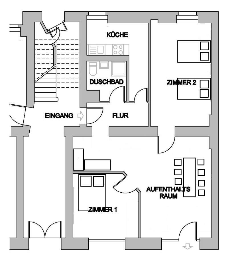 City-apartment Zille Lägenhet