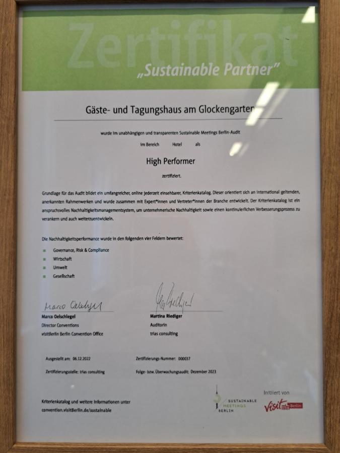 Gäste- Und Tagungshaus Am Glockengarten Hotel 3*