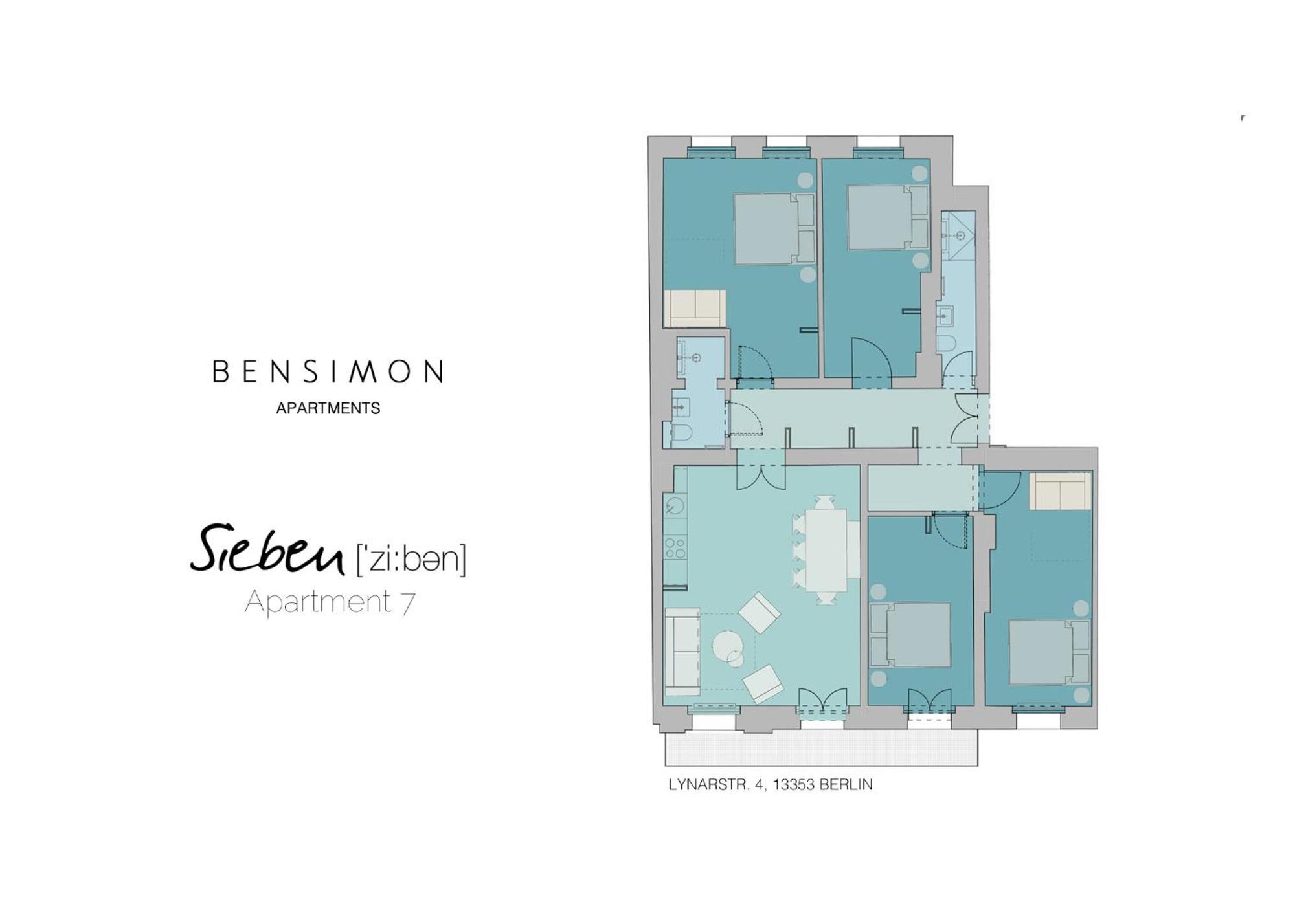 Bensimon Mitte/wedding Lejlighedshotel Berlin