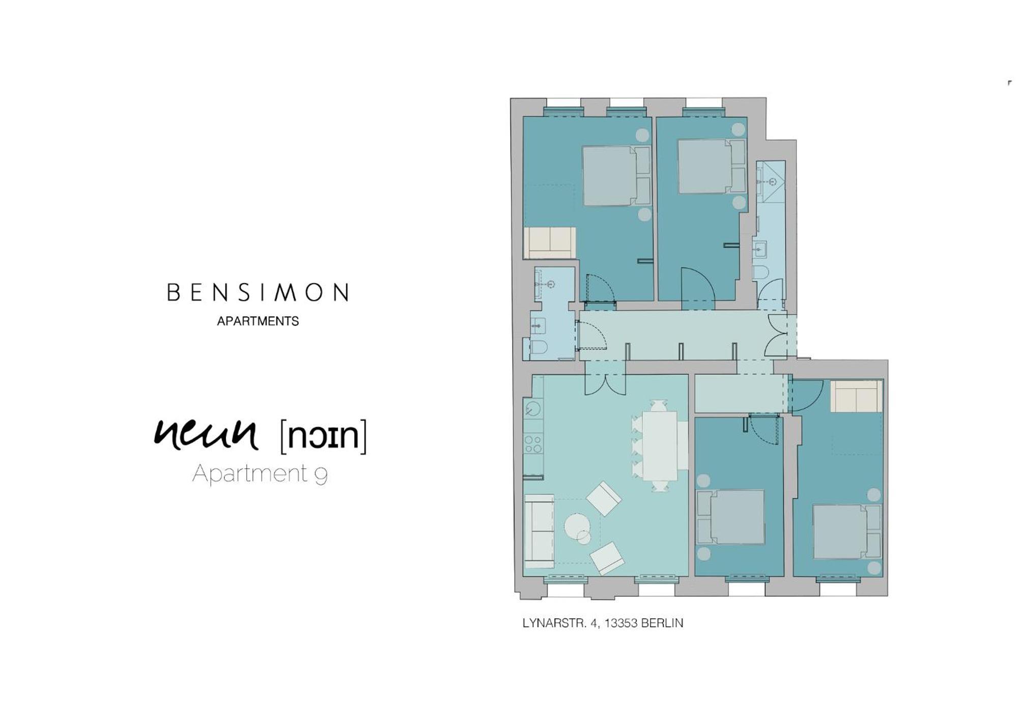 Lejlighedshotel Bensimon Mitte/wedding