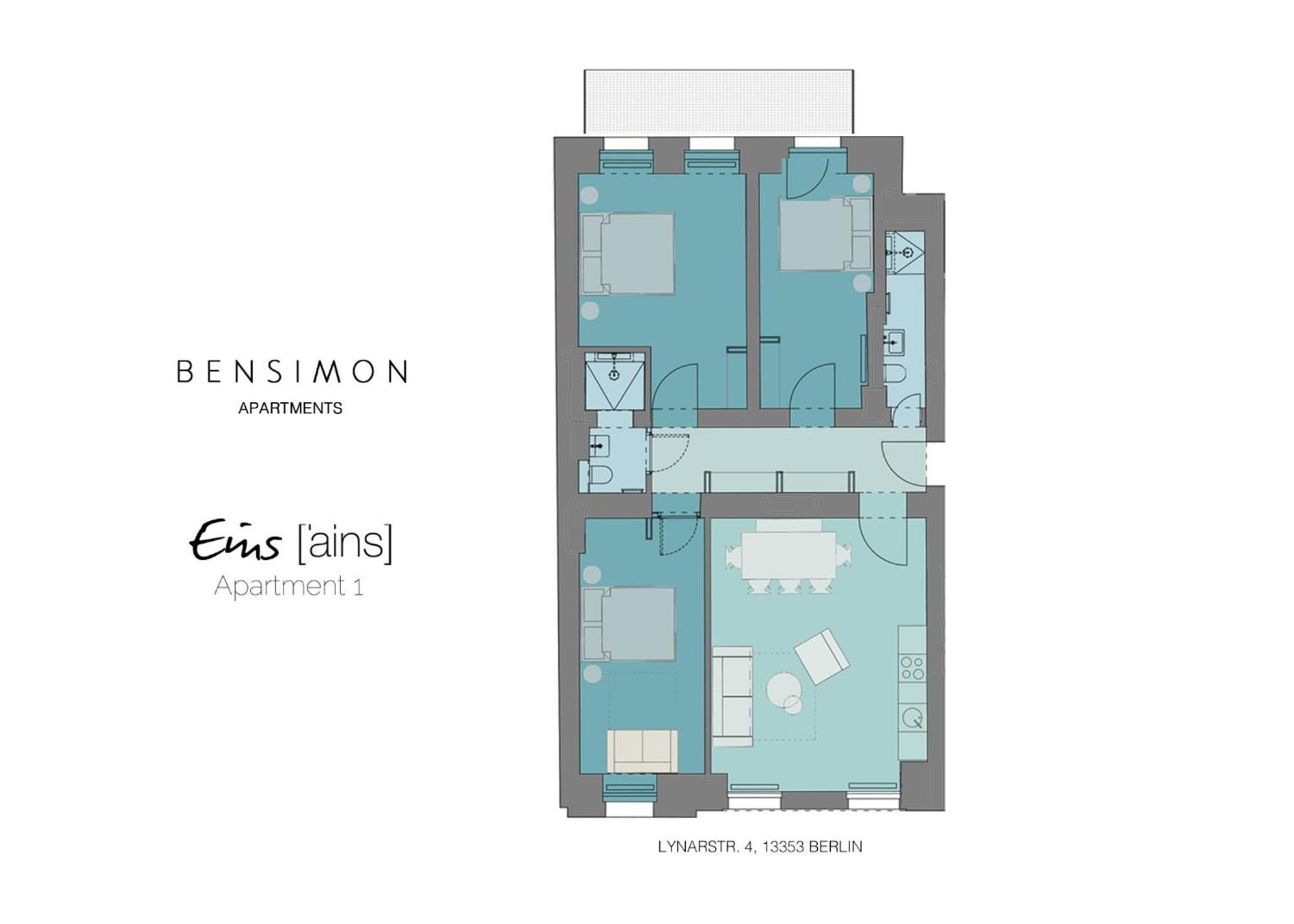 Lejlighedshotel Bensimon Mitte/wedding