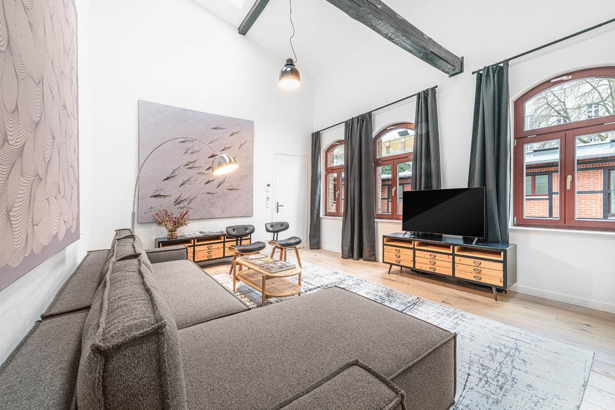 Lejlighed Mitte Loft Group & Family Friendly, 150M2, 2Brs, 2Bathrooms, Living & Dinning Room Up To 8 Sleeps Berlin