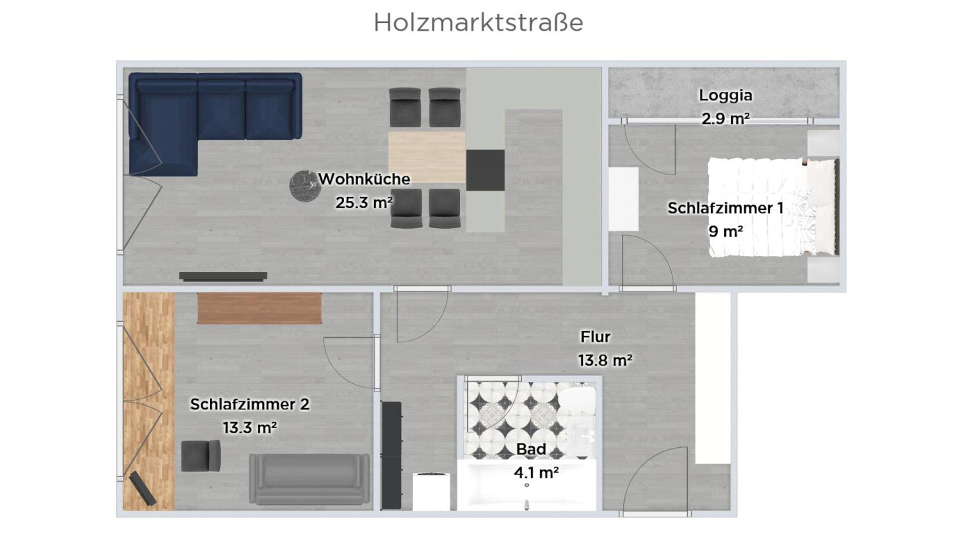 Holzmarktstrasse Apartment *