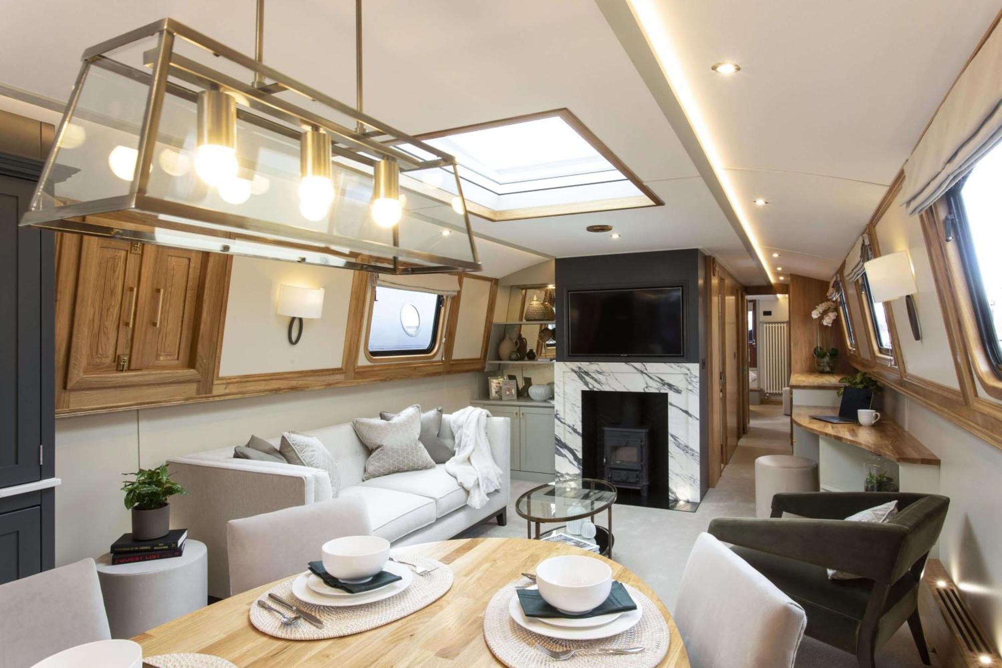 Moonrooms - Luxus Wohnschiff Semesterbostad