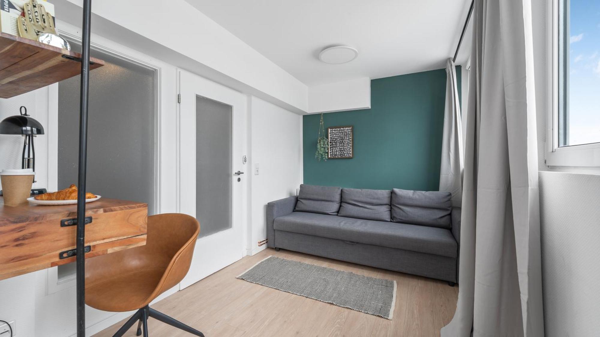 Lägenhet Urban Loft - 180 Skyline Balkon - 4sz - Hbf *