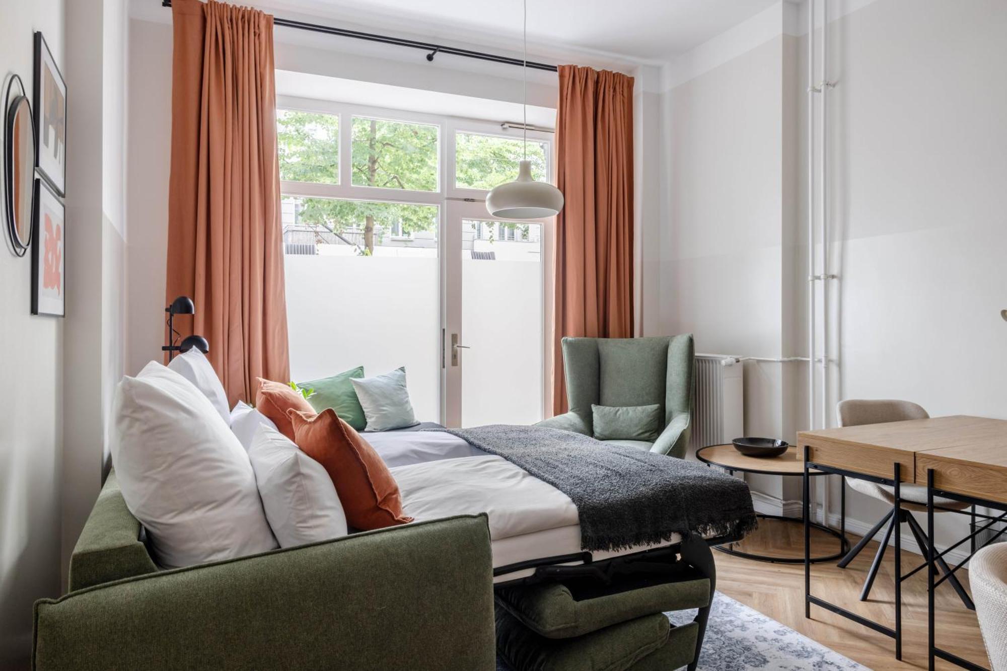 Oomph Minimalist & Mighty - 1 Bedroom Hosting Up To 6 Berlin